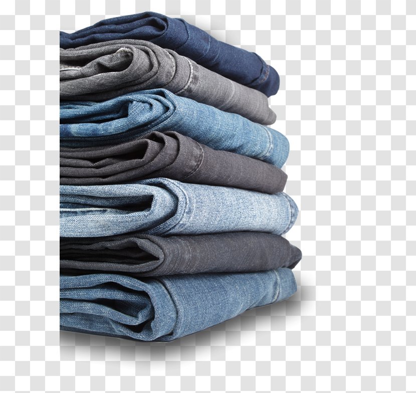 Laundry Clothing Textile Washing Machines - Detergent - Folded Jeans Transparent PNG