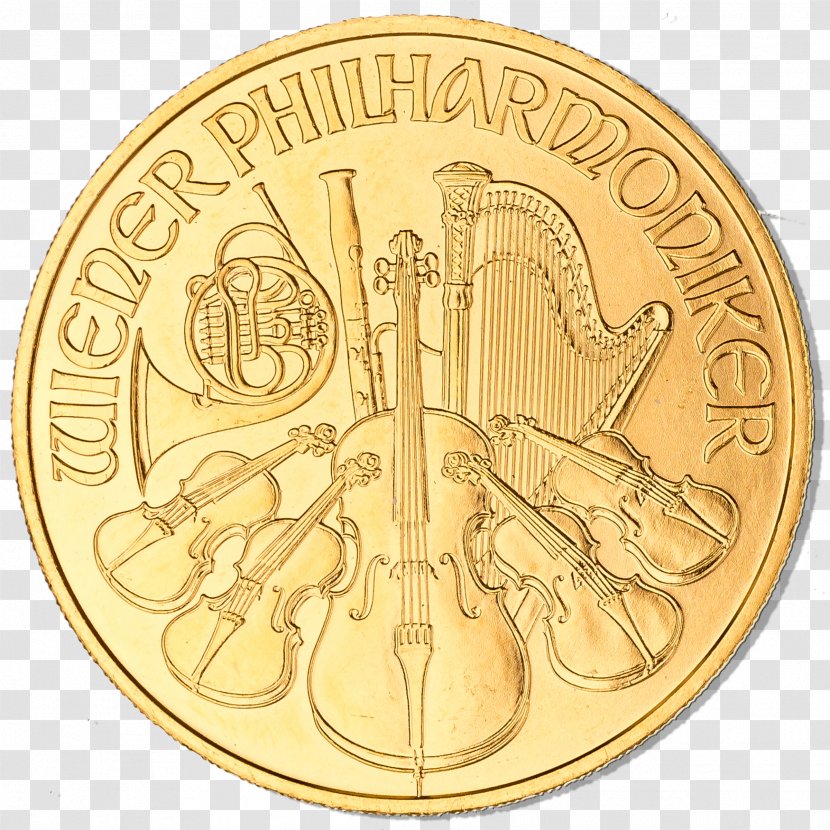 Austria Gold Coin Bullion - Copper - Coins Transparent PNG