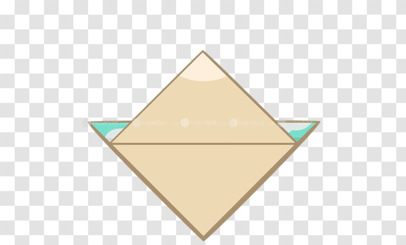 Triangle - Cartoon Paper Airplane Transparent PNG