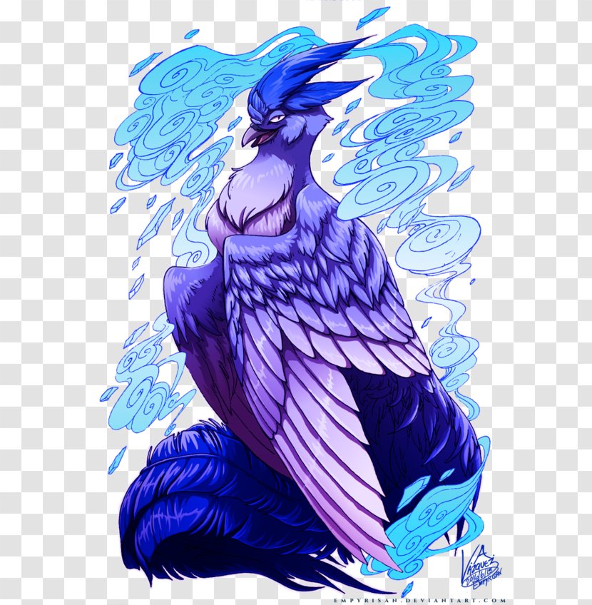 Articuno Macaw Pokémon GO Bird Drawing - Violet - Pokemon Go Transparent PNG