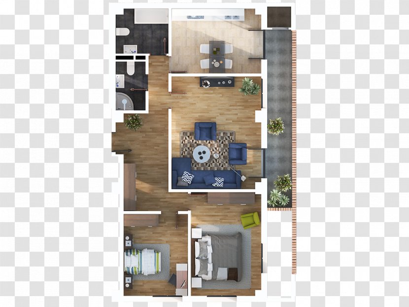 Floor Plan Property - Real Estate - Flats Transparent PNG