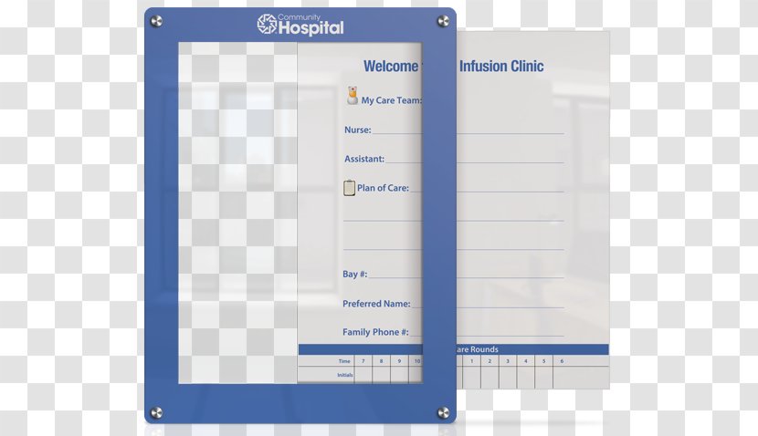 Dry-Erase Boards Glass Hospital VividBoard Patient - Brand - Board Transparent PNG