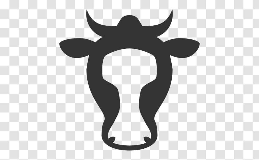Ox Beef Cattle Dairy - Silhouette - Beefsteak Transparent PNG