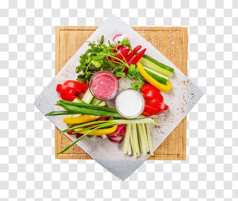 Crudités Vegetarian Cuisine Bresaola Vegetable Salad Transparent PNG