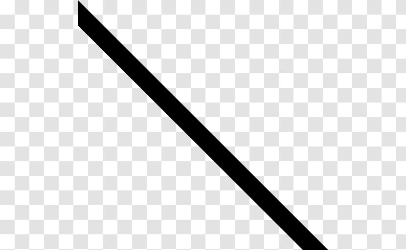 Line Point Angle Font - Black M Transparent PNG