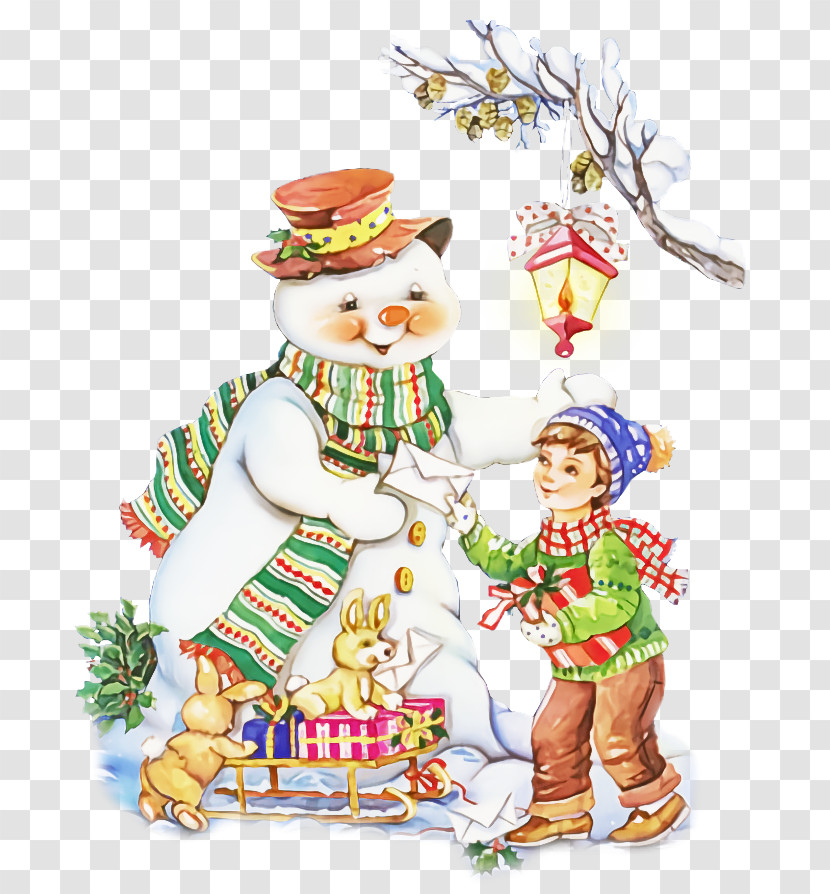 Christmas Snowman Snowman Winter Transparent PNG