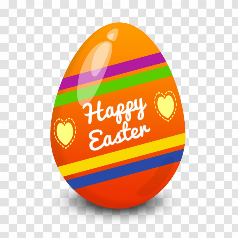 Easter Bunny Red Egg Cake - Eggs Transparent PNG
