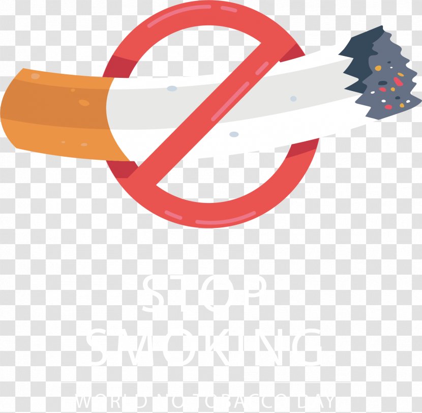 Cigarette Tobacco Cartoon - Heart - No Smoking Reminder Transparent PNG