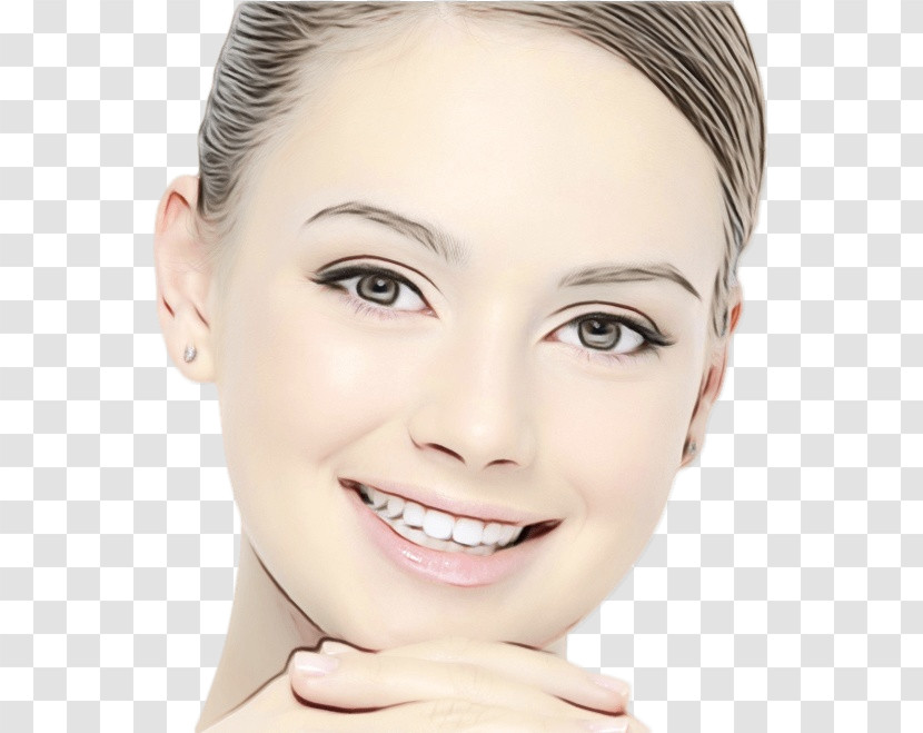 Face Eyebrow Skin Hair Cheek Transparent PNG