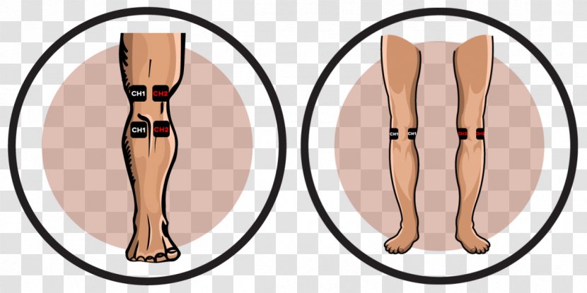 Knee Pain Transcutaneous Electrical Nerve Stimulation Electrode Muscle - Cartoon - Watercolor Transparent PNG