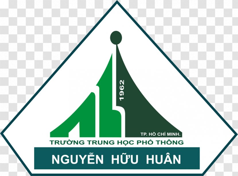 Nguyen Huu Huan High School Logo Design Brand Font - Sign - Pole Transparent PNG
