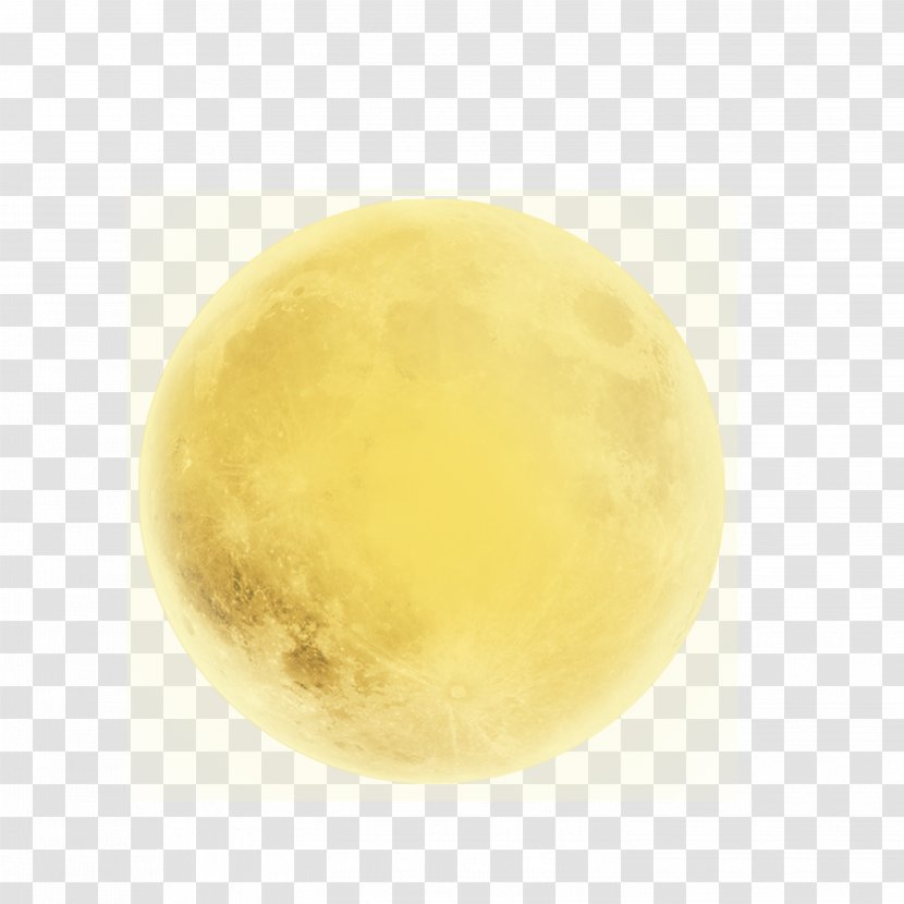 Yellow Circle - Sphere - Moon Transparent PNG