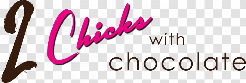 2 Chicks With Chocolate Logo Brand Atlanta - Design Transparent PNG