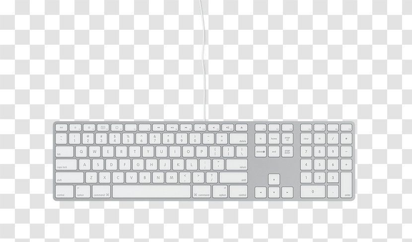 Computer Keyboard Macintosh Apple Numeric Keypad Transparent PNG