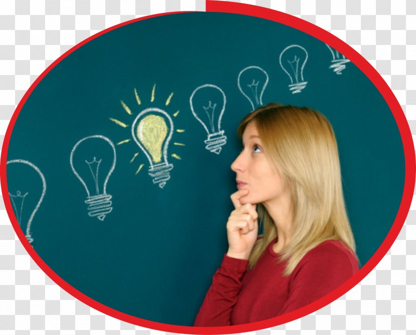 Idea Innovation Small Business Creativity - Management - Thinking Woman Transparent PNG