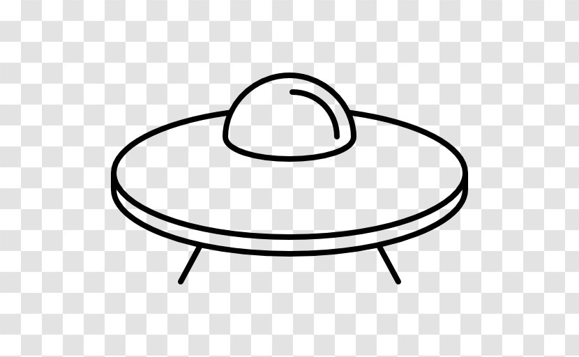 Drawing Unidentified Flying Object Line Art - Serveware - Science Fiction Transparent PNG