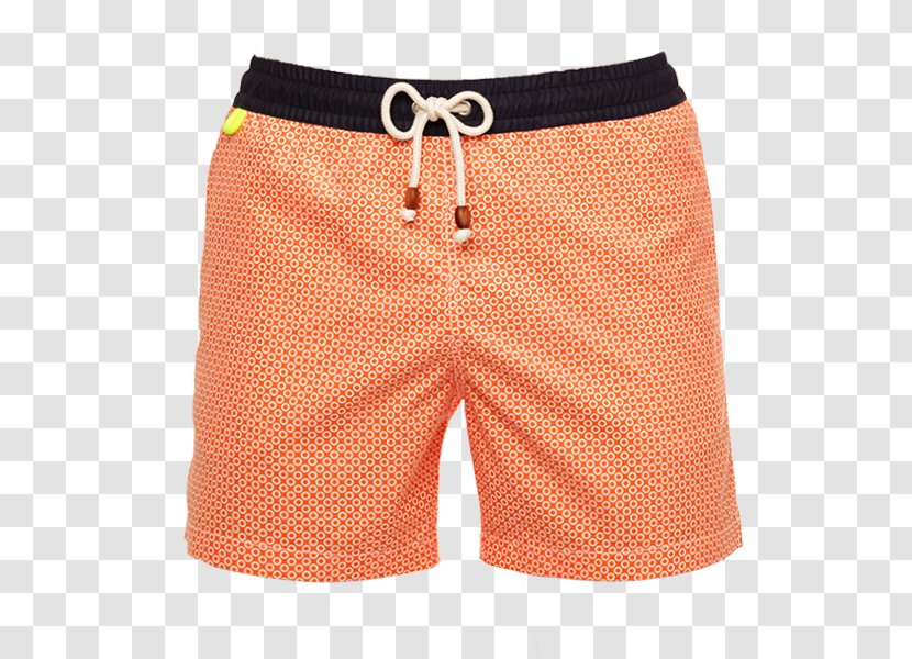 Trunks Swim Briefs Bermuda Shorts Swimsuit - Orange - Short Transparent PNG