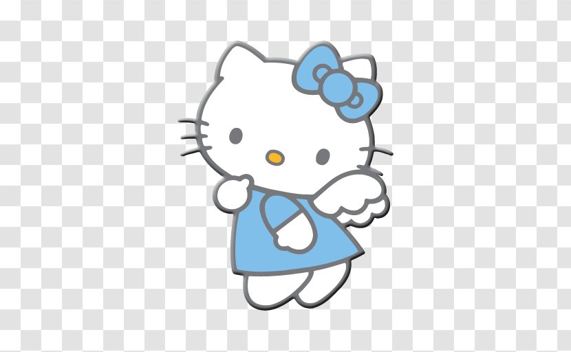 Hello Kitty GIF Tenor Hug Cat - Watercolor - Emoticons Transparent PNG