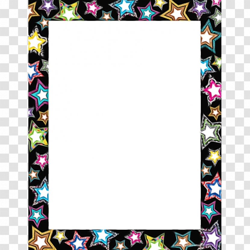 Paper Background Frame - Carson Dellosa - Rectangle Teal Transparent PNG