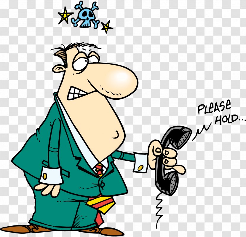 Hold Telephone Clip Art - Call - Irritated Transparent PNG