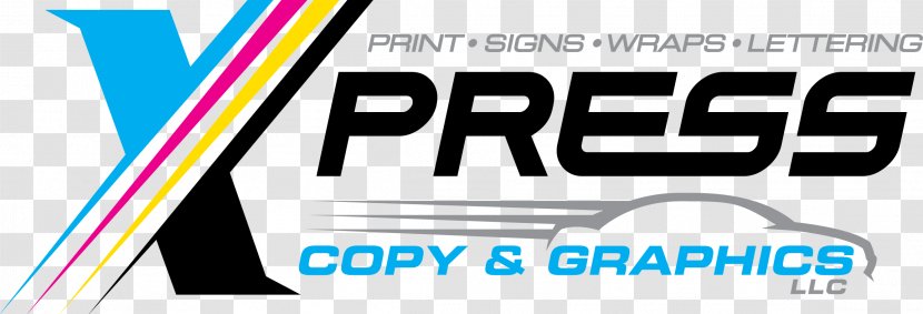 Xpress Copy & Graphics Logo Vinyl Banners Mockup - Area - Design Transparent PNG