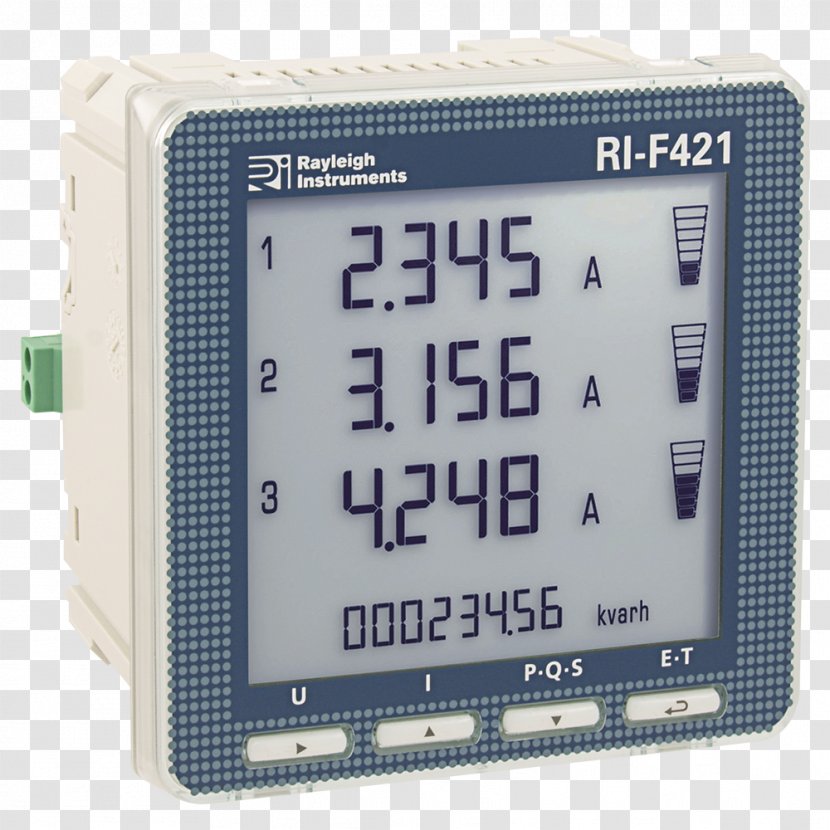 Multimeter Electricity Meter Electronics Electric Power Miernik Cyfrowy - Current - Energy Transparent PNG