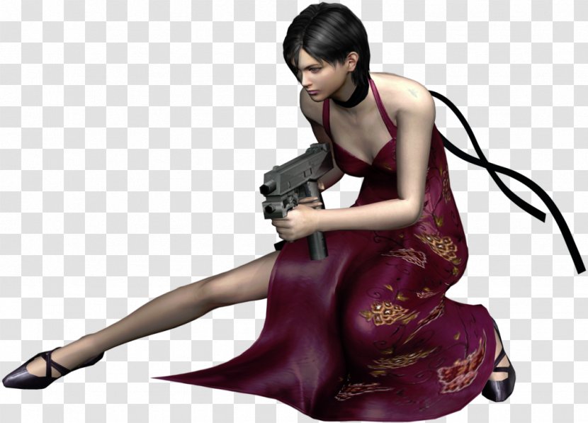 Resident Evil 4 2 6 Ada Wong Leon S. Kennedy - Frame - Faye Transparent PNG