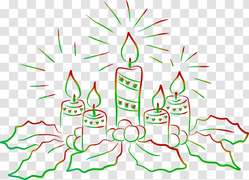 Advent Candle Drawing Wreath Clip Art - Candles Transparent PNG