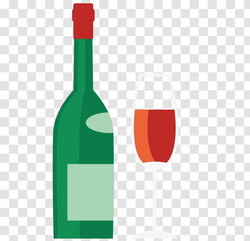 Red Wine Glass - Vecteur - Free Stock Vector Cartoon Transparent PNG