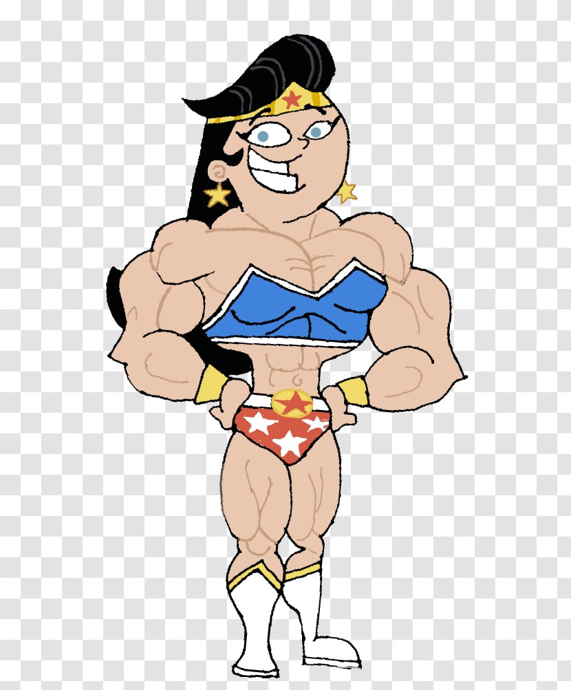 Muscle Trixie Tang Timmy Turner Tootie Superhero - Tree - Growth Deviantart Transparent PNG