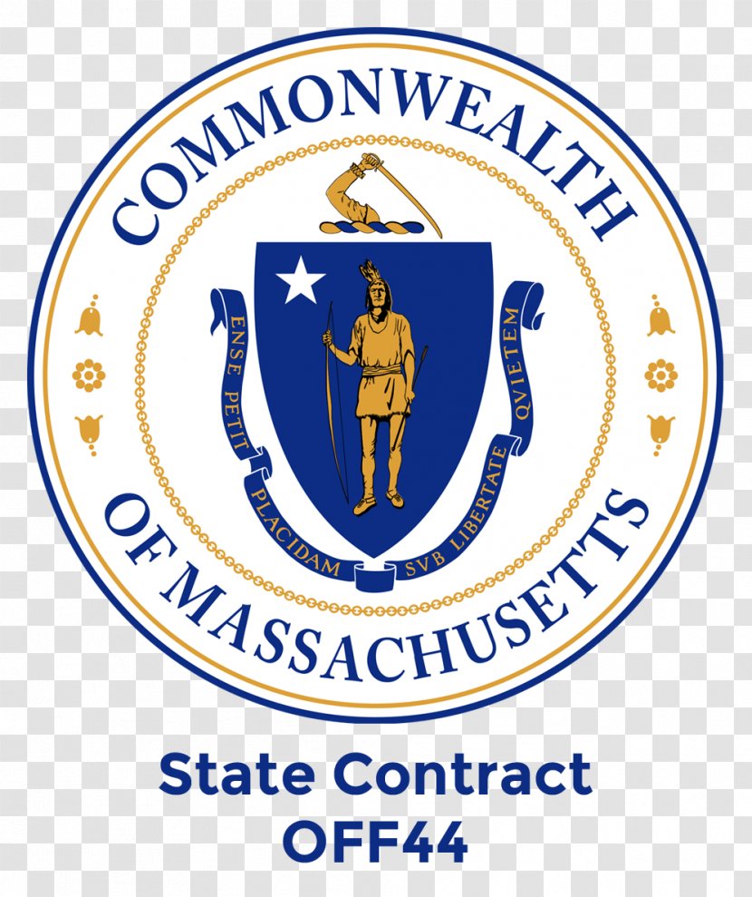 Massachusetts State House Seal Of Flag Governor - Recreation - Modern Banner Transparent PNG