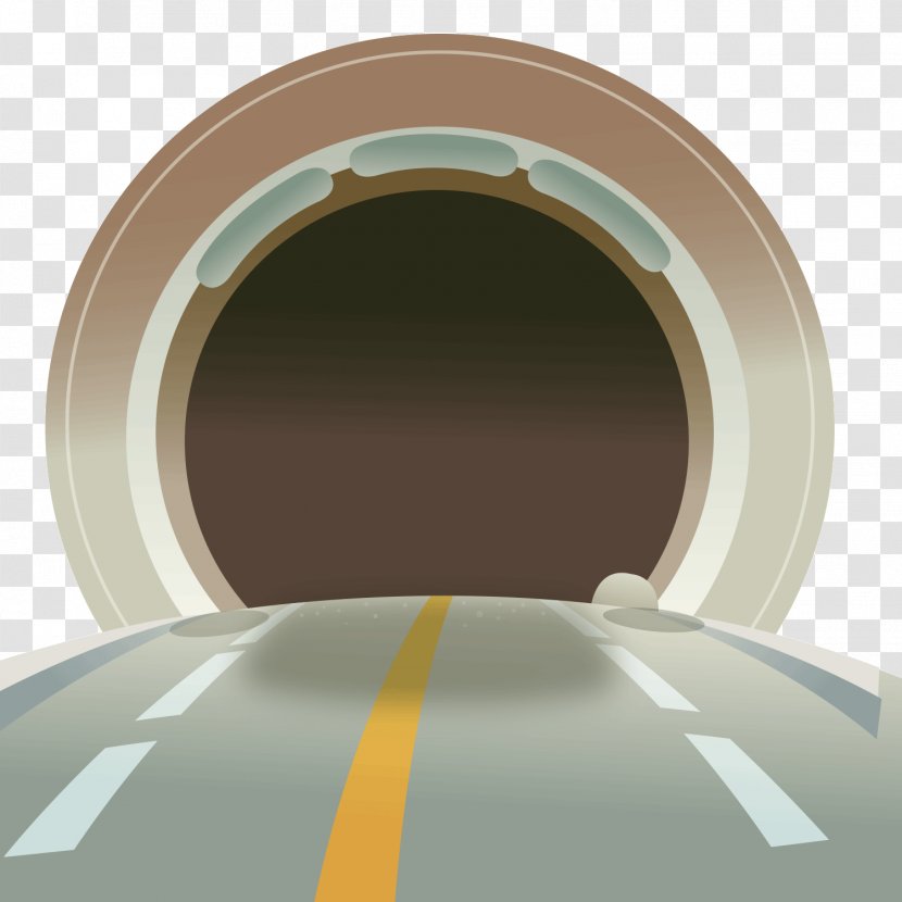 Cartoon Tunnel - Animation - Material Transparent PNG