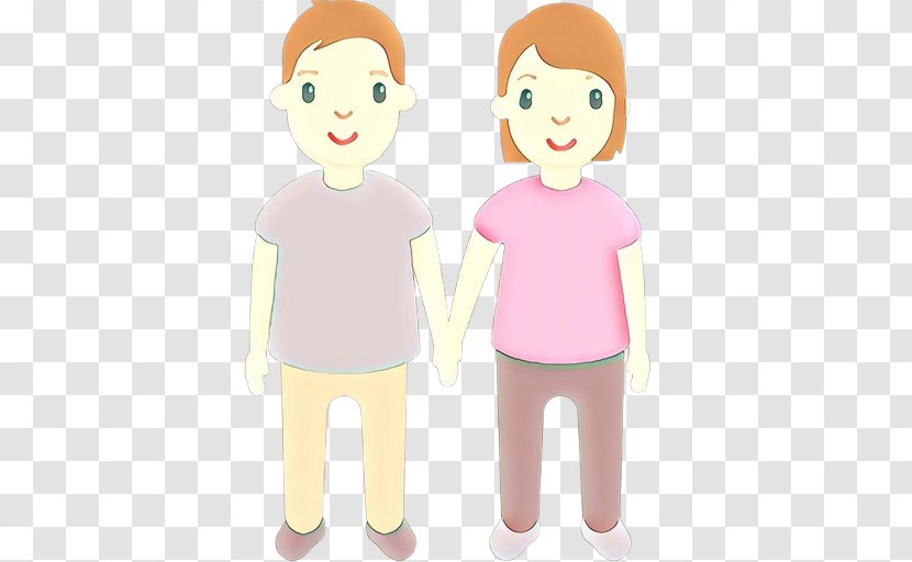 Friendship Cartoon - Child - Tshirt Finger Transparent PNG