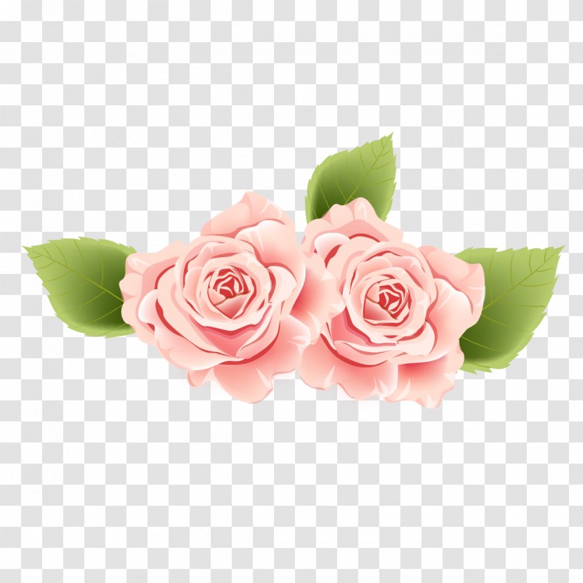 Garden Roses Pink Moutan Peony - Flower Bouquet Transparent PNG