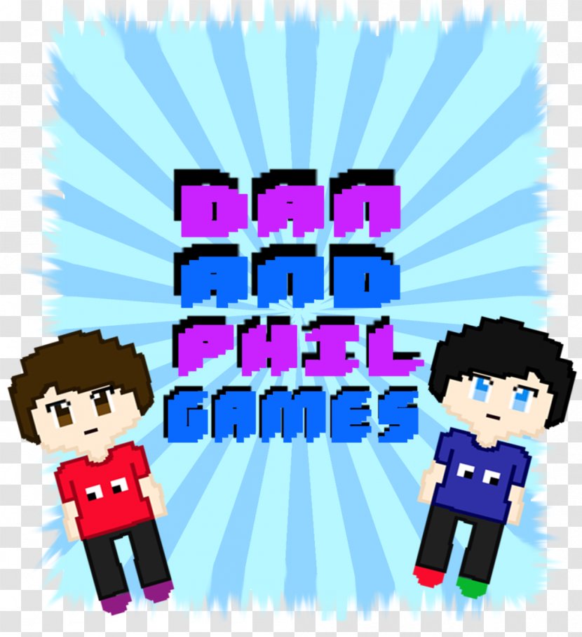 Dan And Phil Drawing DanAndPhilGAMES Illustration Clip Art - Child Transparent PNG