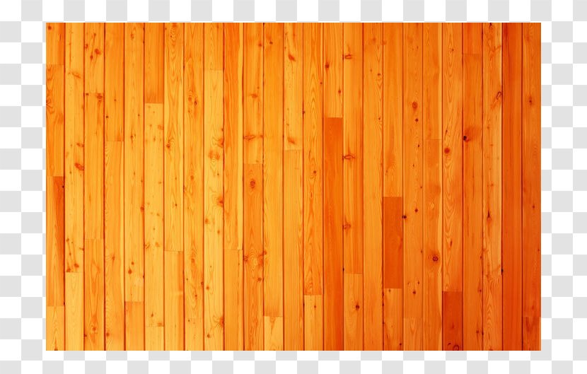 Hardwood Wall Plank Wood Stain - Orange - Paneled Walls Transparent PNG