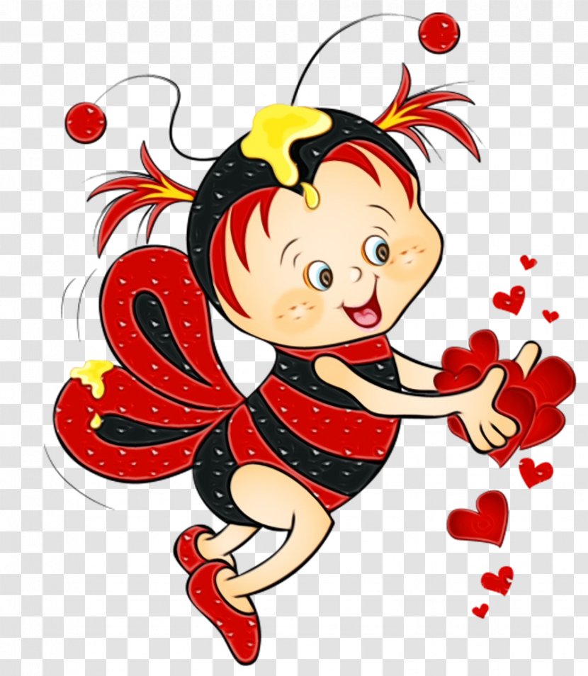 Cartoon Clip Art Heart Happy Fictional Character Transparent PNG