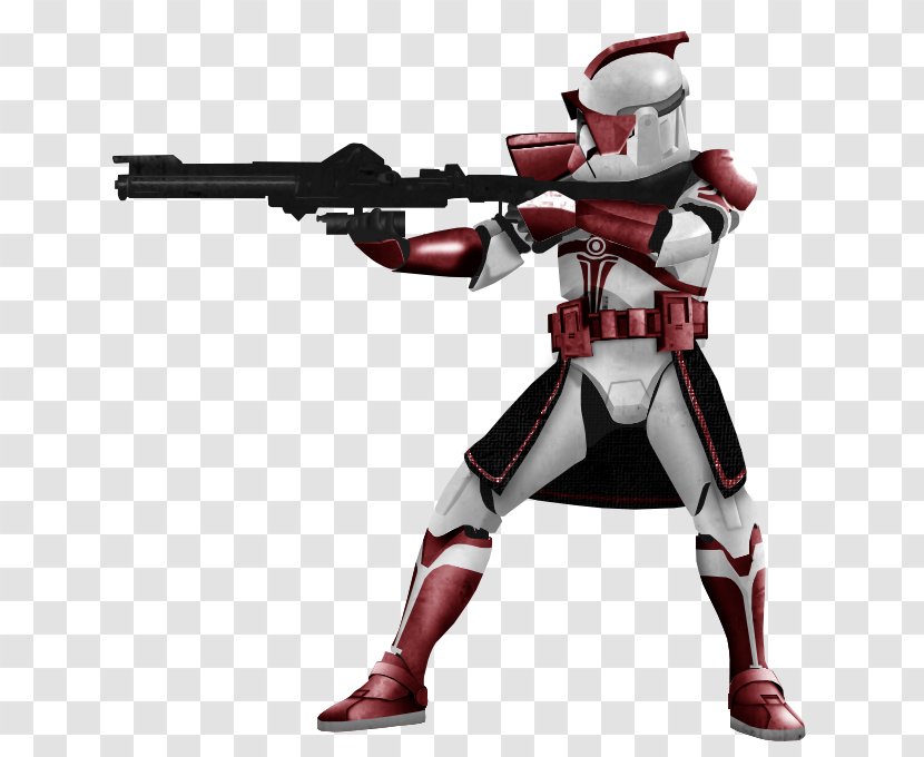 Clone Trooper Wars Blaster Star Commander Fox - Tree Transparent PNG