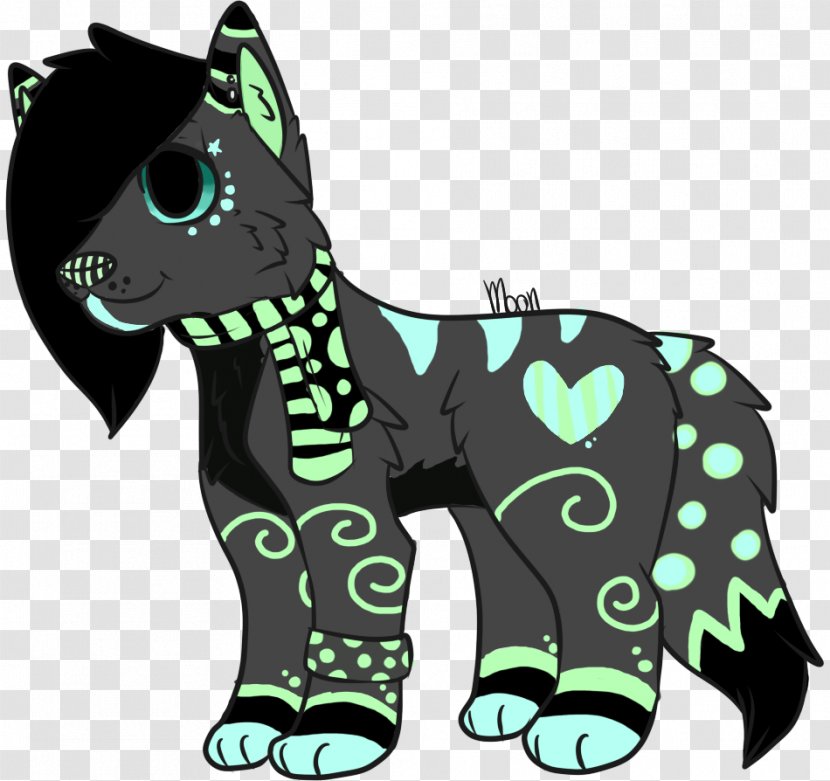 Cat Horse Pony Dog Canidae - Green Transparent PNG