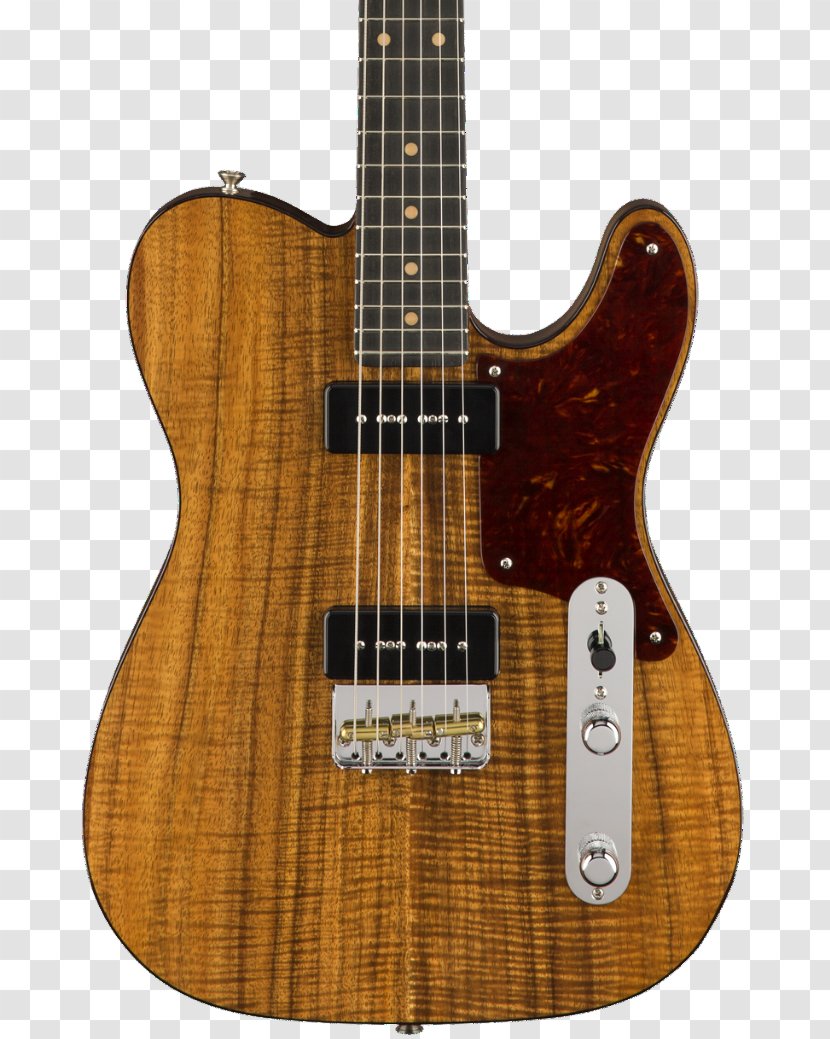 Bass Guitar Electric Acoustic Fender Telecaster Deluxe - Tree Transparent PNG