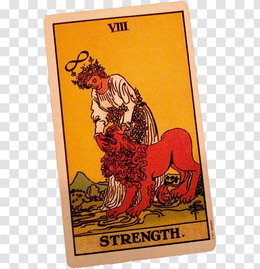 Strength Tarot Playing Card The Devil Major Arcana - Art Transparent PNG