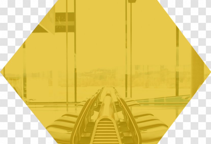 Line Symmetry Angle Pattern - Yellow Transparent PNG