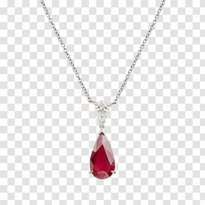 Ruby Charms & Pendants Carat Necklace Jewellery - Color - Creative Transparent PNG