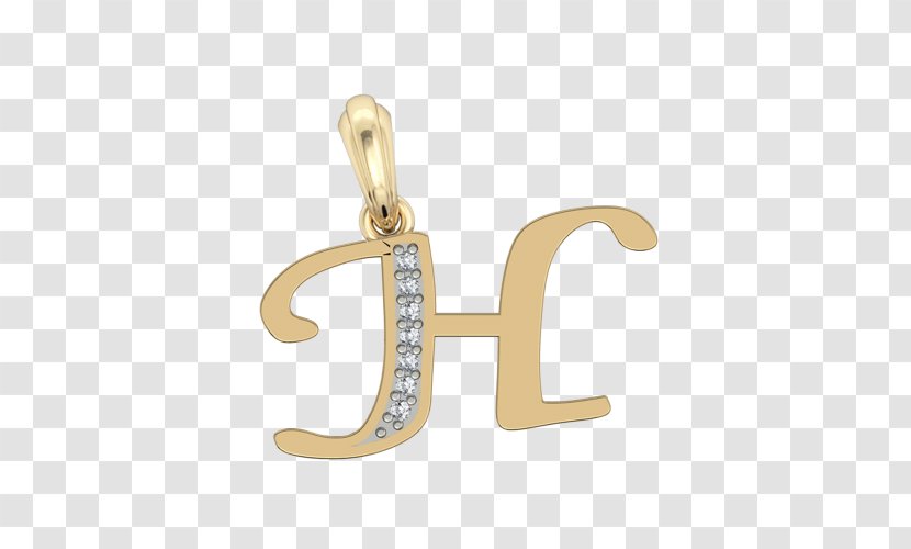 Jewellery Earring Charms & Pendants Gold Symbol - Bracelet - Alphabet Collection Transparent PNG