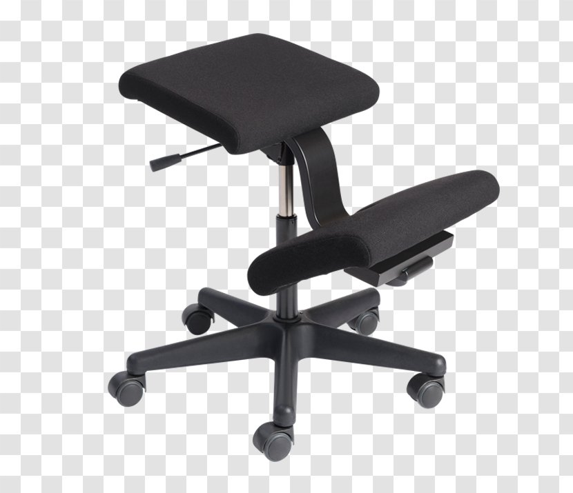 Kneeling Chair Varier Furniture AS Office & Desk Chairs Table - Plastic Transparent PNG