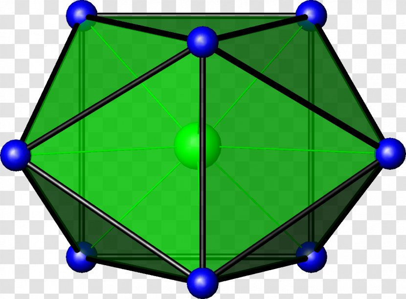 Triangular Prism Square Antiprism Coordination Geometry - Antiprismatic Molecular - Capped Transparent PNG