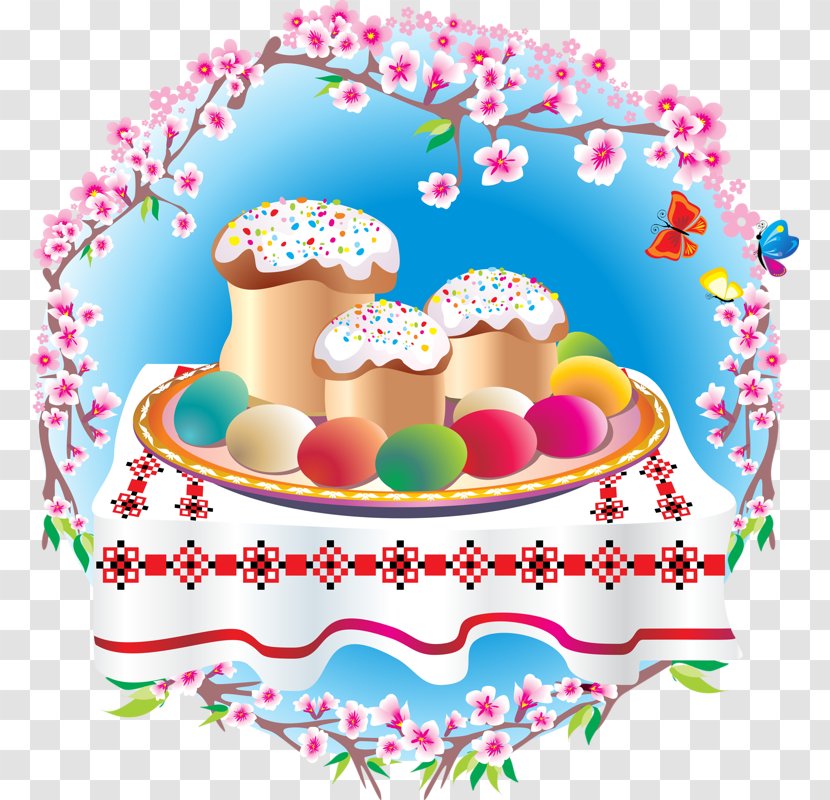 Easter Clip Art - Birthday Cake - Snack Table Transparent PNG
