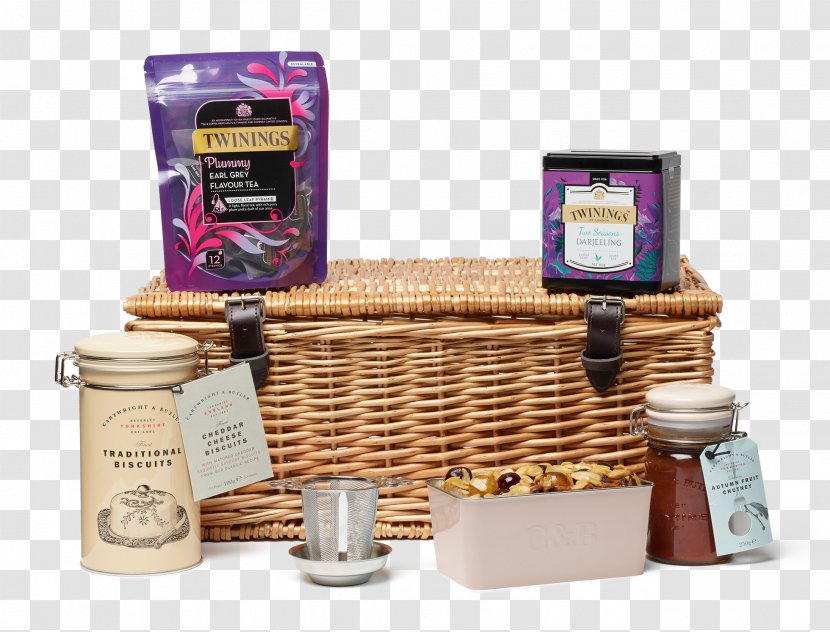 Hamper Food Gift Baskets Flavor - Afternoon Tea Transparent PNG