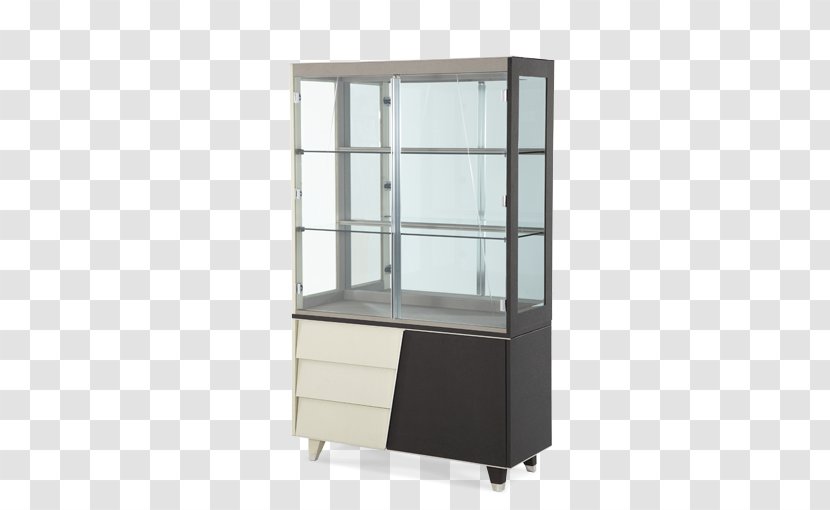 Curio Cabinet Cabinetry Display Case Hutch Furniture - Living Room - Caviar Transparent PNG