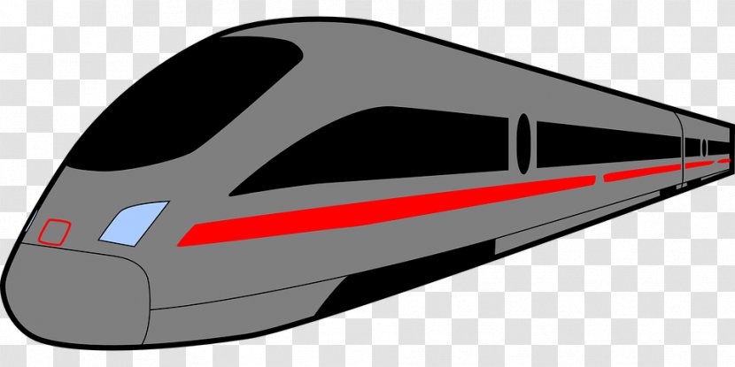 Rail Transport Train High-speed Clip Art Transparent PNG